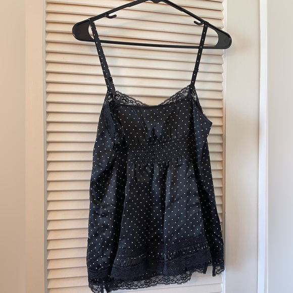 WHBM Polka Dot Silk Camisole - Picture 2 of 4